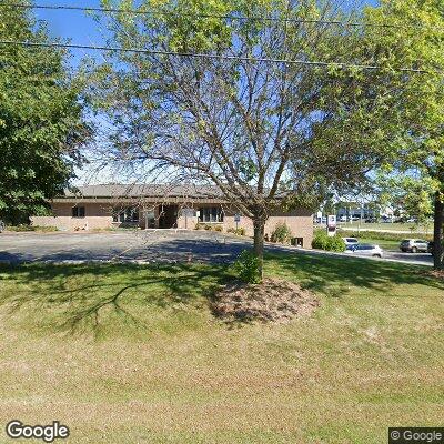 Thumbnail image of the front of a dentist office practice with the name Oakridge Dental Clinic which is located in Watertown, WI