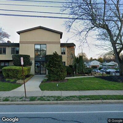 Thumbnail image of the front of a dentist office practice with the name Dr. Cohen & Dr. Schlesinger Family & Cosmetic Dentistry which is located in Drexel Hill, PA