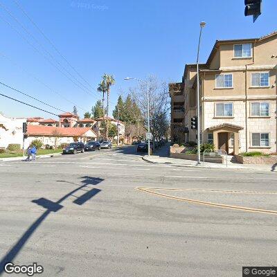 Thumbnail image of the front of a dentist office practice with the name Dental Cure which is located in San Jose, CA