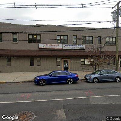 Thumbnail image of the front of a dentist office practice with the name Bayonne Family Dental which is located in Bayonne, NJ