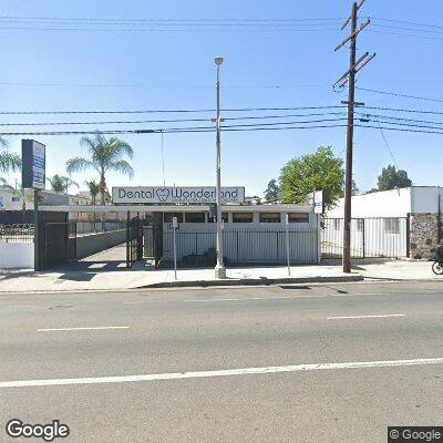 Thumbnail image of the front of a dentist office practice with the name Smiles West which is located in Panorama City, CA