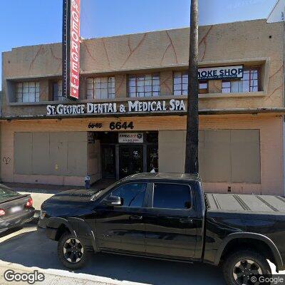 Thumbnail image of the front of a dentist office practice with the name St George Dental Clinic which is located in Van Nuys, CA