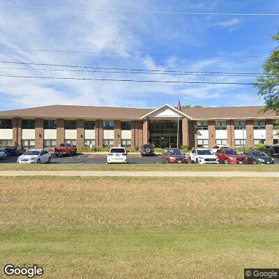 Thumbnail image of the front of a dentist office practice with the name McHenry Dental Specialists which is located in McHenry, IL