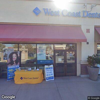 Thumbnail image of the front of a dentist office practice with the name West Coast Dental of Pomona which is located in Pomona, CA