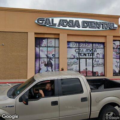 Thumbnail image of the front of a dentist office practice with the name Galaxia Dental which is located in Houston, TX