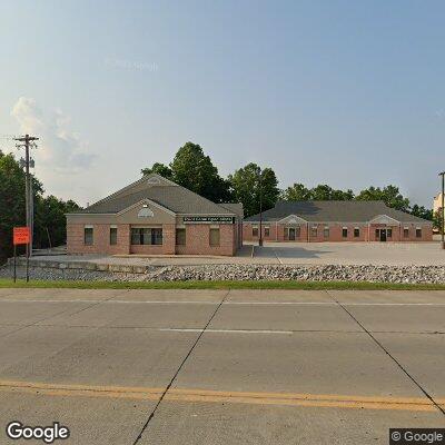 Thumbnail image of the front of a dentist office practice with the name Rediger Orthodontics which is located in Festus, MO