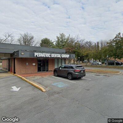 Thumbnail image of the front of a dentist office practice with the name Pediatric Dental Group which is located in Gaithersburg, MD