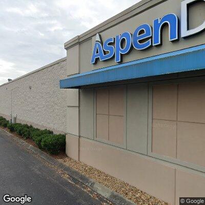 Thumbnail image of the front of a dentist office practice with the name Aspen Dental which is located in Madison, TN