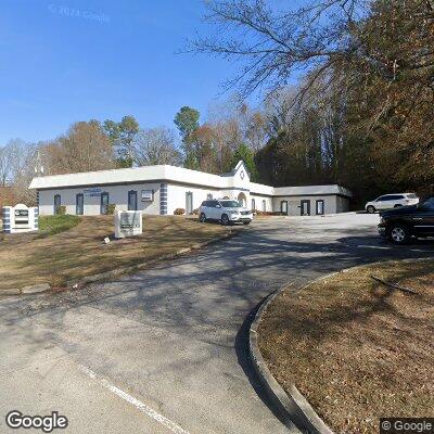 Thumbnail image of the front of a dentist office practice with the name Peach State Dental Studios which is located in Gainesville, GA