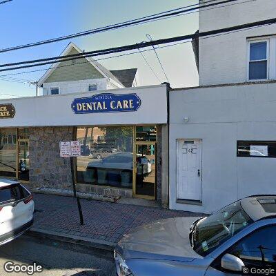 Thumbnail image of the front of a dentist office practice with the name Mineola Dental Care which is located in Mineola, NY