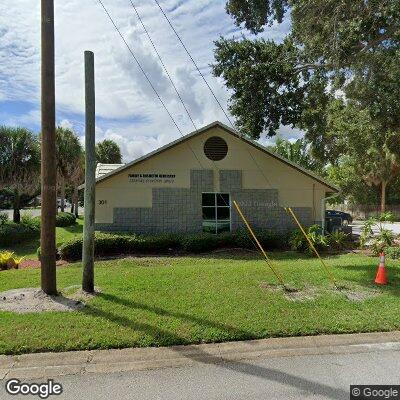 Thumbnail image of the front of a dentist office practice with the name Creating Beautiful Smiles which is located in Melbourne, FL