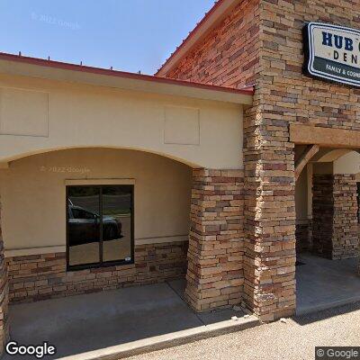 Thumbnail image of the front of a dentist office practice with the name Hub City Dental which is located in Lubbock, TX