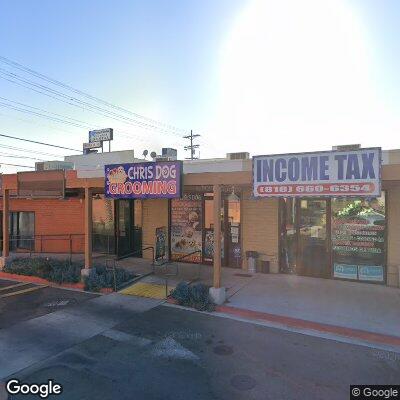 Thumbnail image of the front of a dentist office practice with the name Latin Dental Center which is located in Pacoima, CA