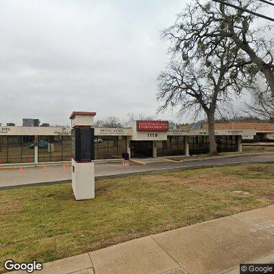 Thumbnail image of the front of a dentist office practice with the name Winnie Orthodontics which is located in Arlington, TX