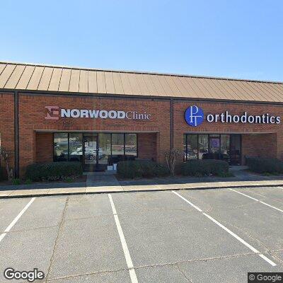 Thumbnail image of the front of a dentist office practice with the name PT Orthodontics which is located in Gardendale, AL