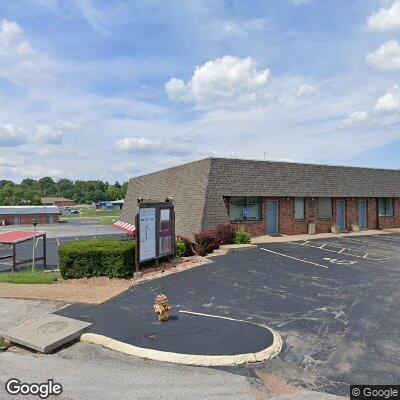 Thumbnail image of the front of a dentist office practice with the name Ferguson Dental which is located in Bridgeton, MO