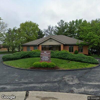 Thumbnail image of the front of a dentist office practice with the name Midwest Pediatric Dentistry which is located in Hazelwood, MO