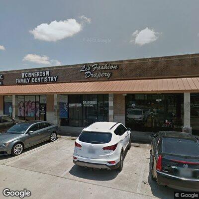 Thumbnail image of the front of a dentist office practice with the name Cisneros Family Dentistry which is located in Houston, TX