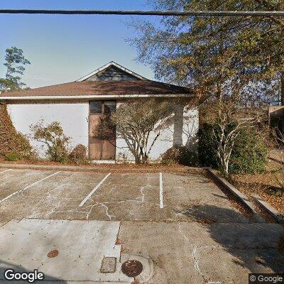 Thumbnail image of the front of a dentist office practice with the name Baker & Graham Dental Partnership which is located in Hattiesburg, MS