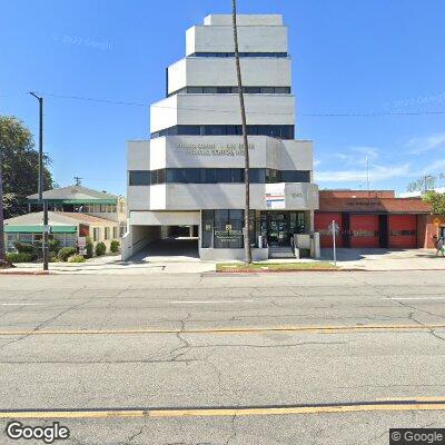 Thumbnail image of the front of a dentist office practice with the name Dental Care Studios which is located in Glendale, CA