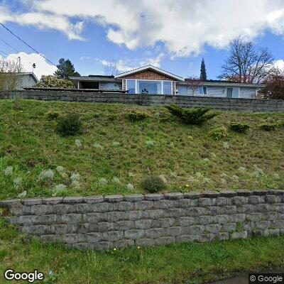 Thumbnail image of the front of a dentist office practice with the name Compass Dental Solutions which is located in Lake Stevens, WA