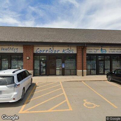 Thumbnail image of the front of a dentist office practice with the name Corridor Kids Pediatric Dentistry which is located in North Liberty, IA