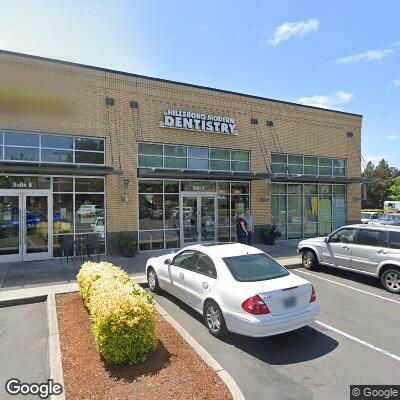 Thumbnail image of the front of a dentist office practice with the name Hillsboro Modern Dentistry which is located in Hillsboro, OR