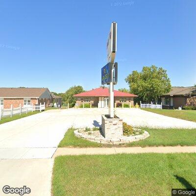 Thumbnail image of the front of a dentist office practice with the name Only Kids Dentistry which is located in Waterloo, IA