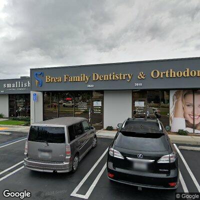 Thumbnail image of the front of a dentist office practice with the name Immediate Dental Implant Center which is located in Brea, CA