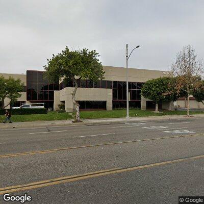 Thumbnail image of the front of a dentist office practice with the name Harbor Dental Group which is located in Fullerton, CA