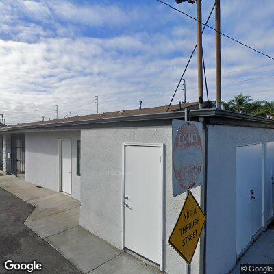 Thumbnail image of the front of a dentist office practice with the name European American Dental Office which is located in Fullerton, CA