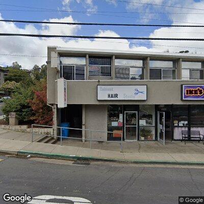 Thumbnail image of the front of a dentist office practice with the name Jacklyn Kurth Orthodontics which is located in Belmont, CA