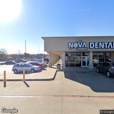 Thumbnail image of the front of a dentist office practice with the name Nova Family Dental which is located in Forest Hill, TX