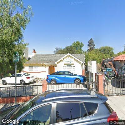 Thumbnail image of the front of a dentist office practice with the name Vickie Greenberg Orthodontics which is located in Altadena, CA