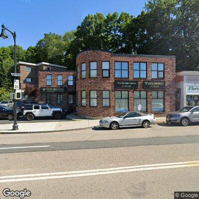 Thumbnail image of the front of a dentist office practice with the name West Roxbury Smiles which is located in West Roxbury, MA