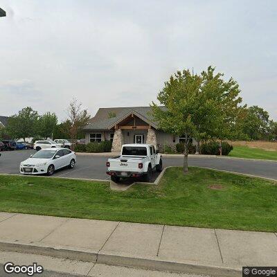 Thumbnail image of the front of a dentist office practice with the name Peach Orthodontics which is located in Post Falls, ID