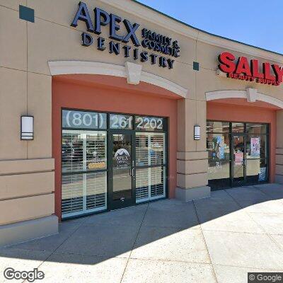 Thumbnail image of the front of a dentist office practice with the name Apex Dental which is located in Murray, UT