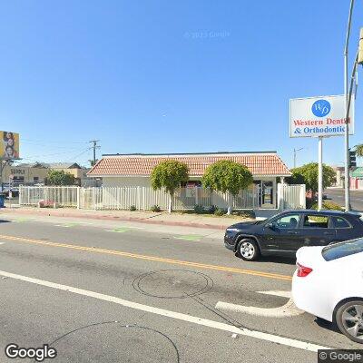 Thumbnail image of the front of a dentist office practice with the name Louis Amendola which is located in Long Beach, CA