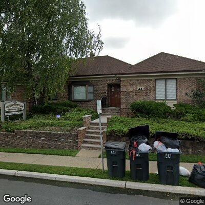 Thumbnail image of the front of a dentist office practice with the name Peluso Orthodontics which is located in Cedar Grove, NJ