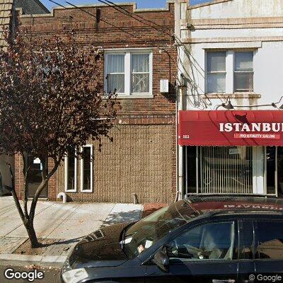 Thumbnail image of the front of a dentist office practice with the name Evenly Orthodontics which is located in Cliffside Park, NJ