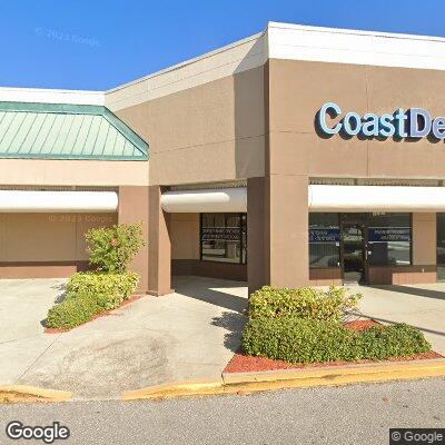 Thumbnail image of the front of a dentist office practice with the name Coast Dental Port Richey which is located in Port Richey, FL