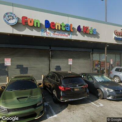 Thumbnail image of the front of a dentist office practice with the name Fun Dental 4 Kids which is located in Los Angeles, CA