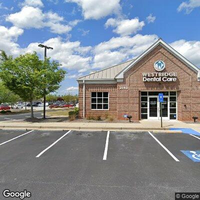 Thumbnail image of the front of a dentist office practice with the name Westridge Dental Care which is located in Mcdonough, GA