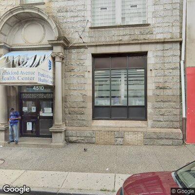 Thumbnail image of the front of a dentist office practice with the name Frankford Avenue Health Center which is located in Philadelphia, PA