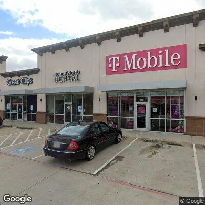 Thumbnail image of the front of a dentist office practice with the name Burchwood Dental which is located in La Porte, TX