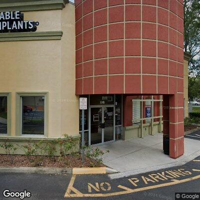 Thumbnail image of the front of a dentist office practice with the name Economy Dentures which is located in Lake Mary, FL