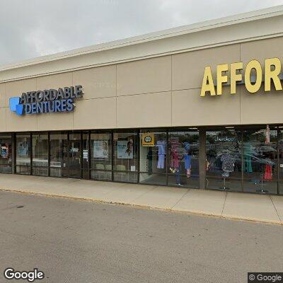 Thumbnail image of the front of a dentist office practice with the name Affordable Dentures & Implants which is located in Dayton, OH