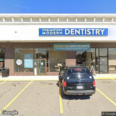 Thumbnail image of the front of a dentist office practice with the name Drum Hill Dental Care which is located in Chelmsford, MA