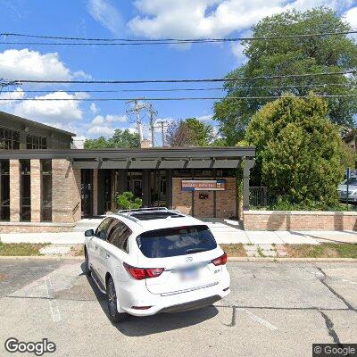 Thumbnail image of the front of a dentist office practice with the name Hamel Dental which is located in Clarendon Hills, IL