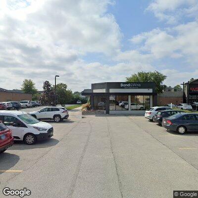 Thumbnail image of the front of a dentist office practice with the name Band & Wire Orthodontics and Pediatric Dentistry which is located in Clarendon Hills, IL